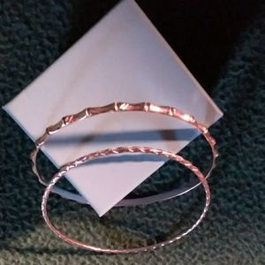 Vintage Sterling Silver Bangles